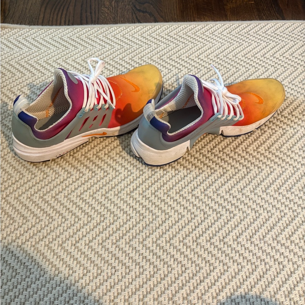 MENS NIKE AIR PRESTO RAINBOW SUNSET